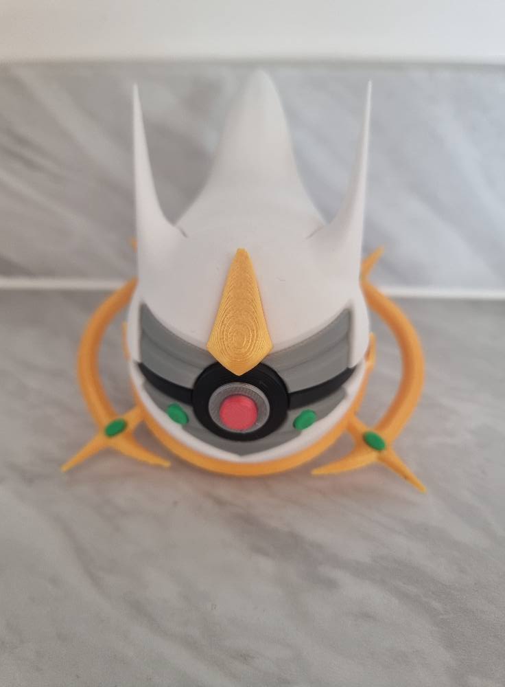 Arceus inspired Pokemon Pokeball.