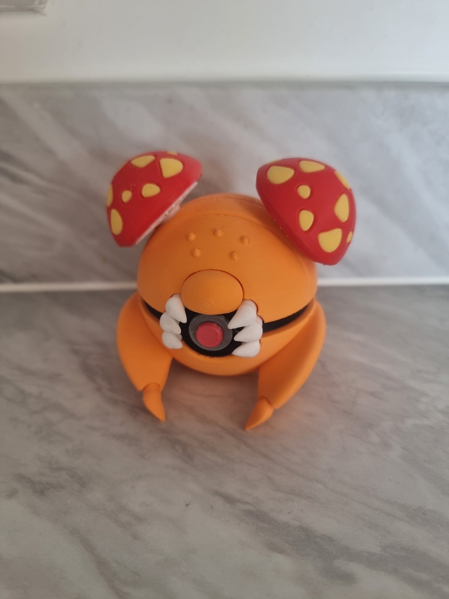 paras inspired Pokemon Pokeball
