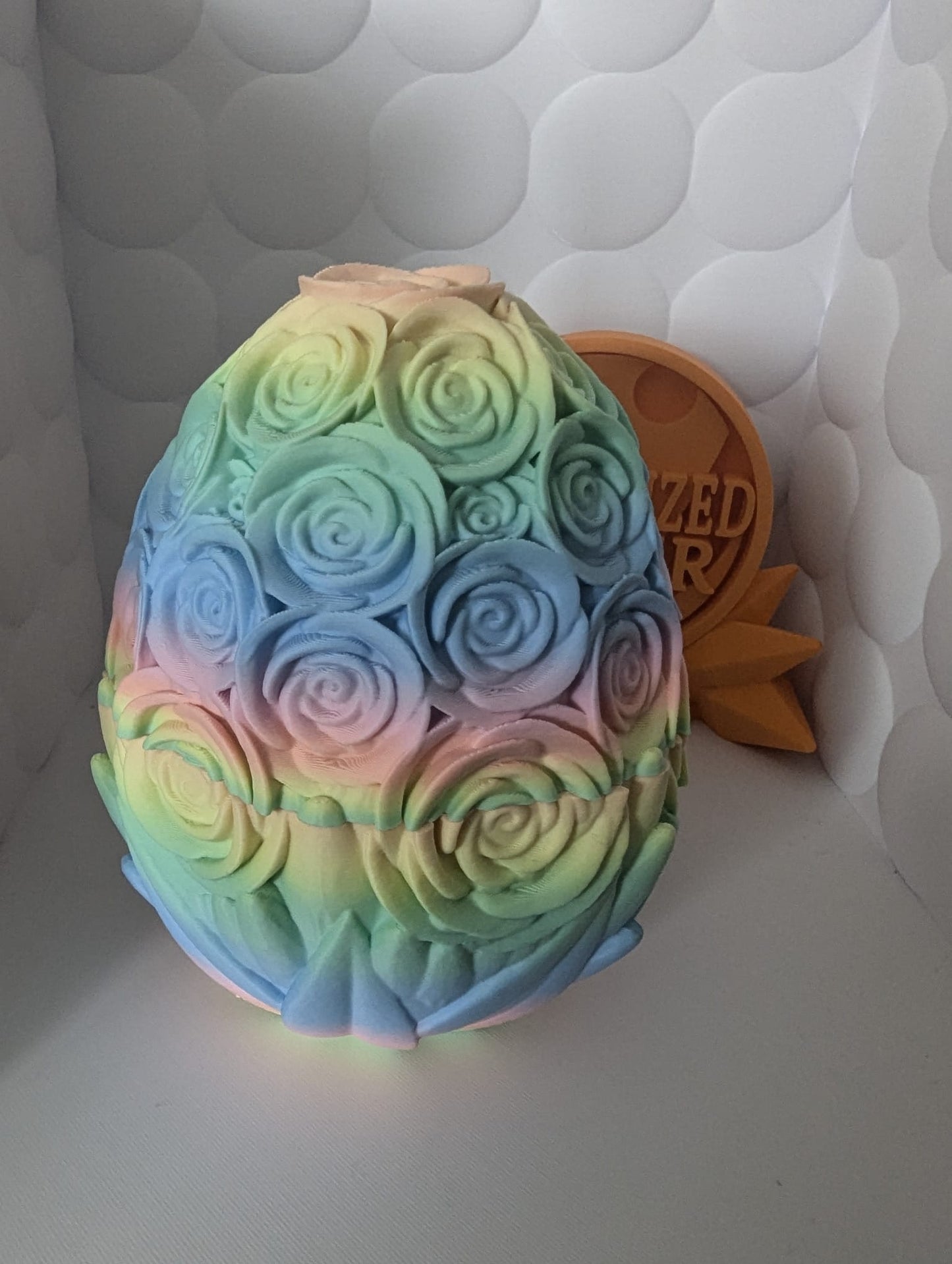 LARGE Articulating Rose Dragon (FREE Dragon Egg)