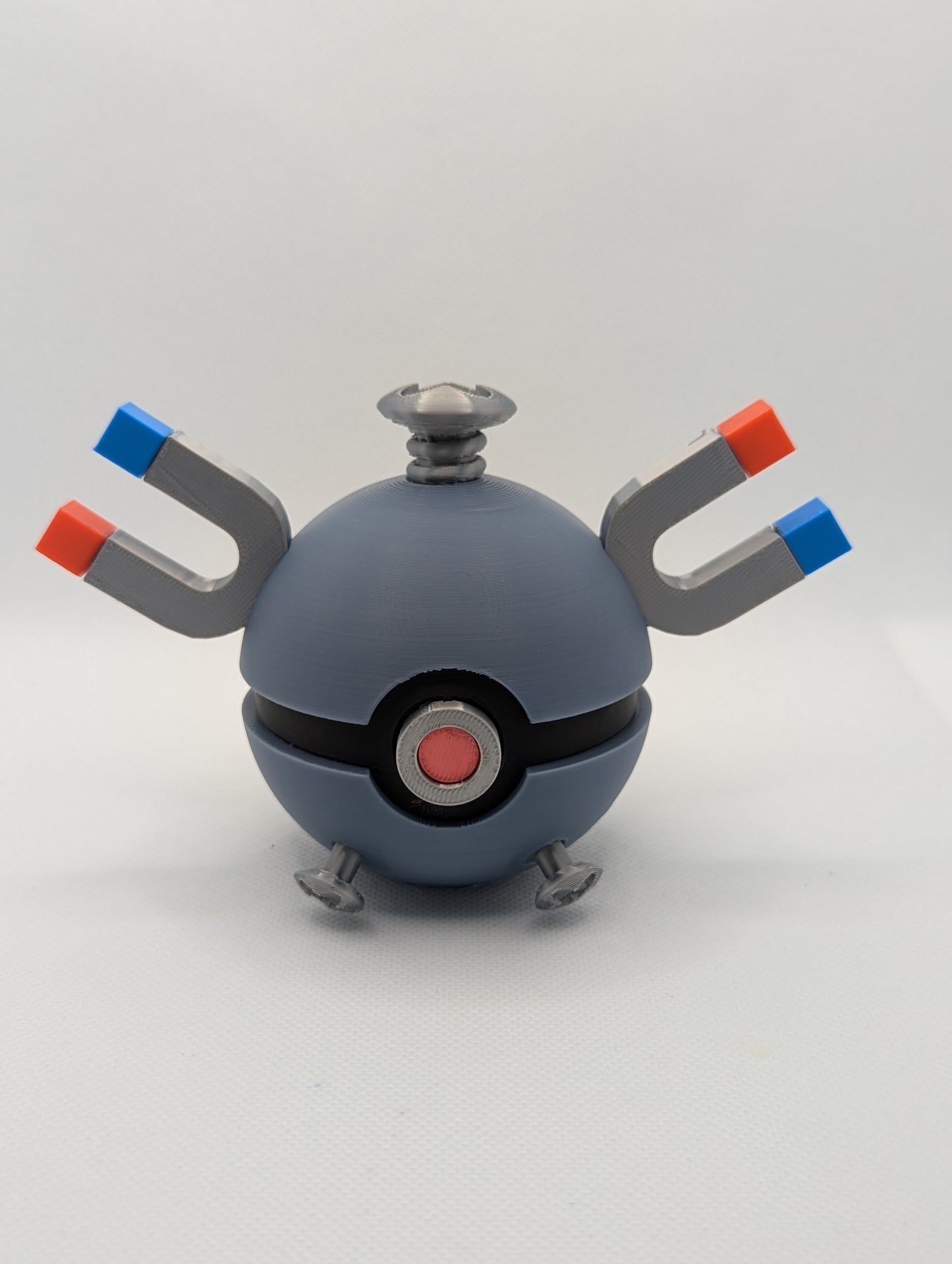 Magnemite inspired Pokemon Pokeball.