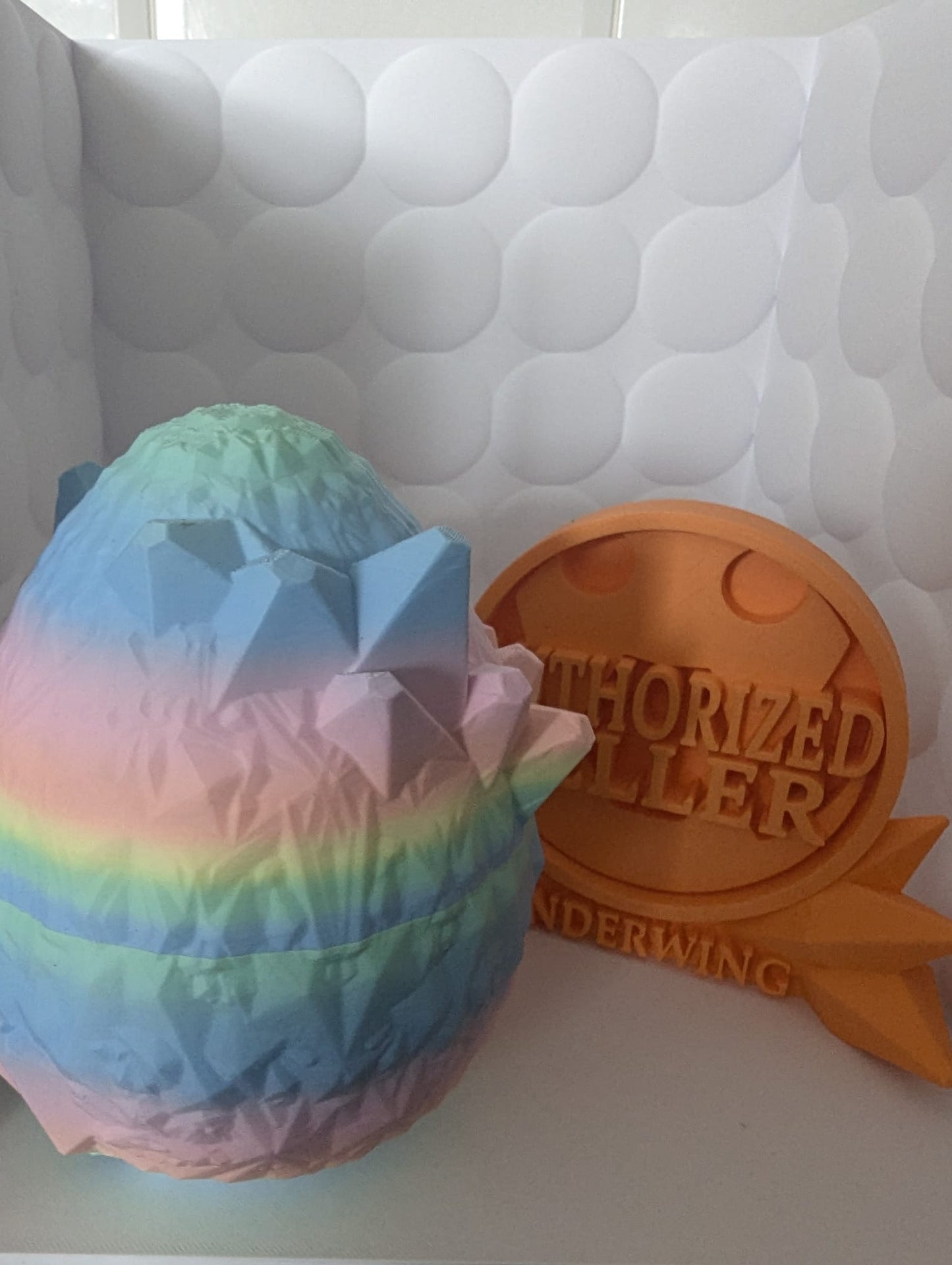 LARGE Articulating Crystal Dragon (FREE Crystal Egg)