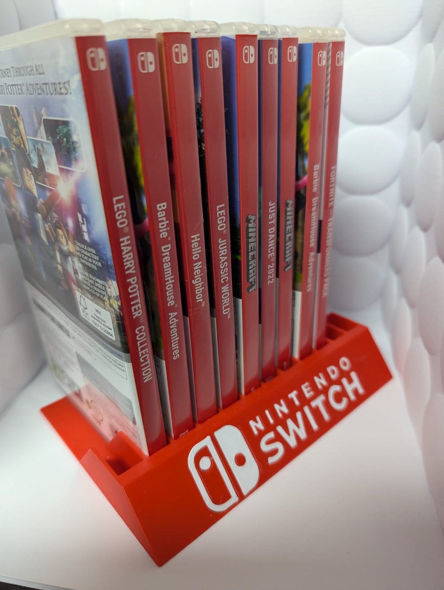 Nintendo Switch Game Holder 3D Printed