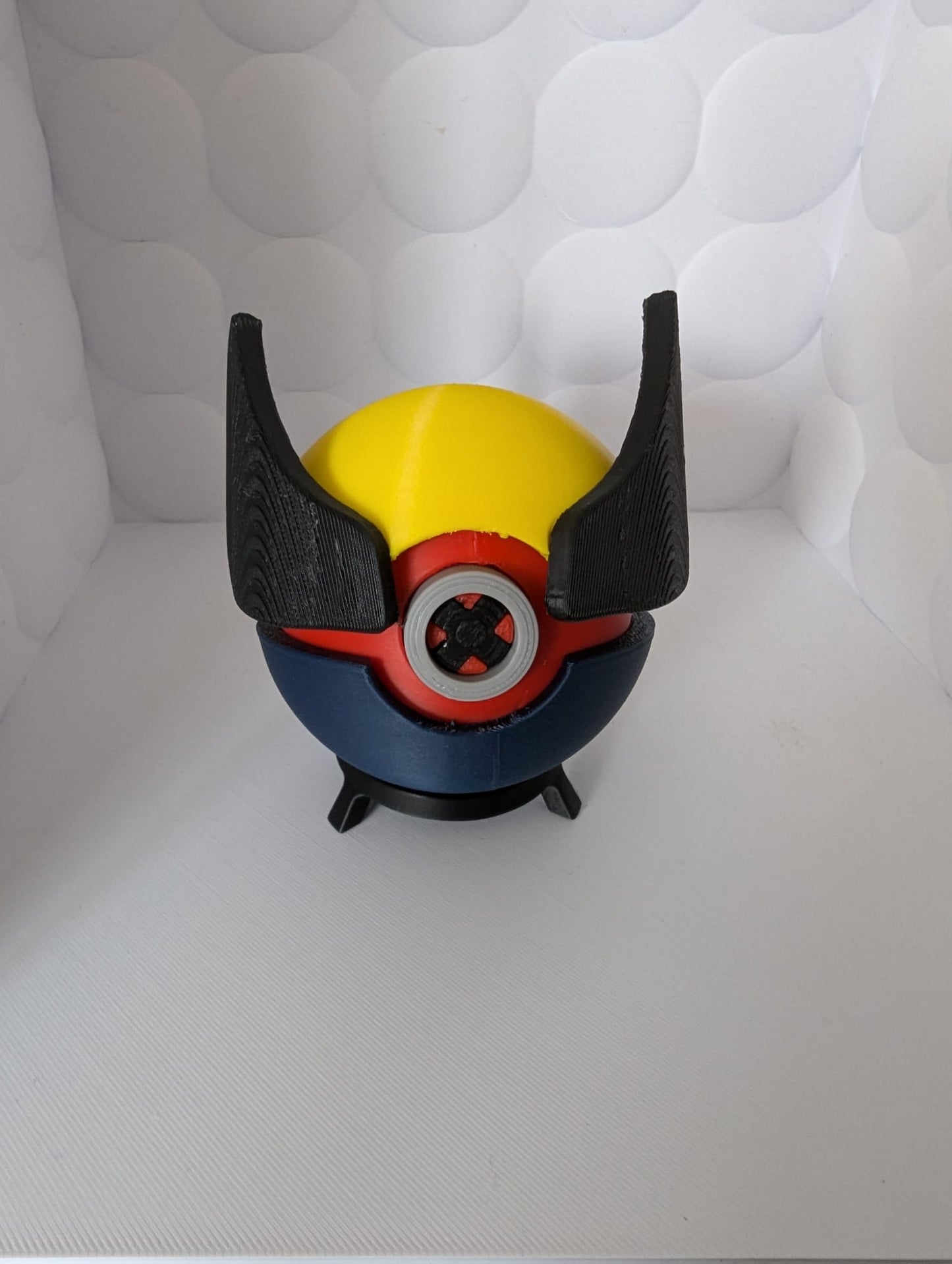 Wolverine inspired Pokemon Pokeball. Wolverine Meets Pokemon