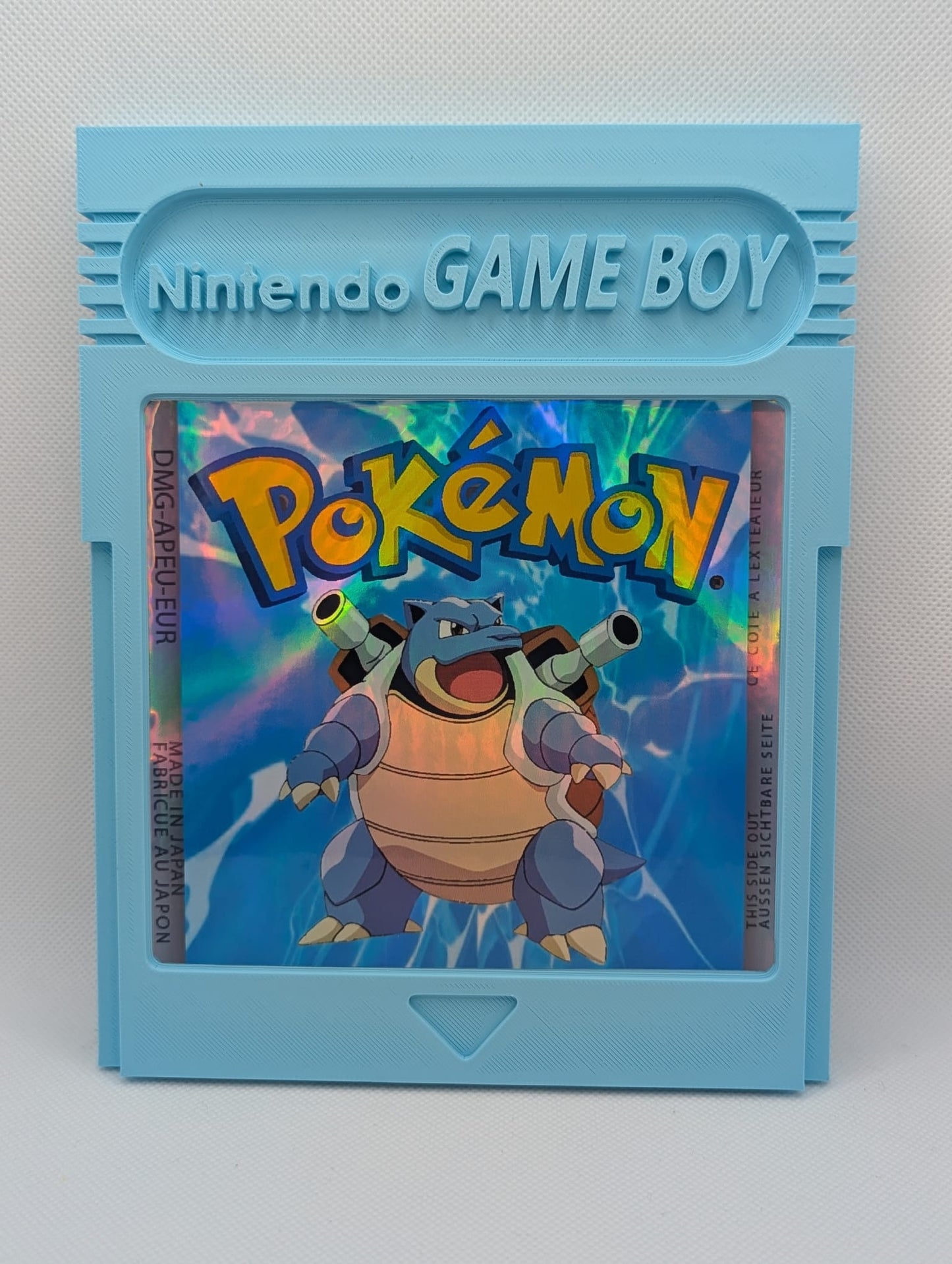 Oversized x3 Squirtle Evolution Bundle Pokemon Inspired Cartridge Fanart