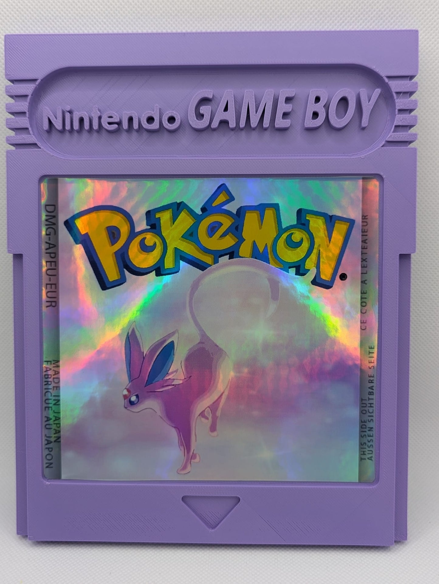 Oversized Espeon Pokemon Inspired Cartridge Fanart