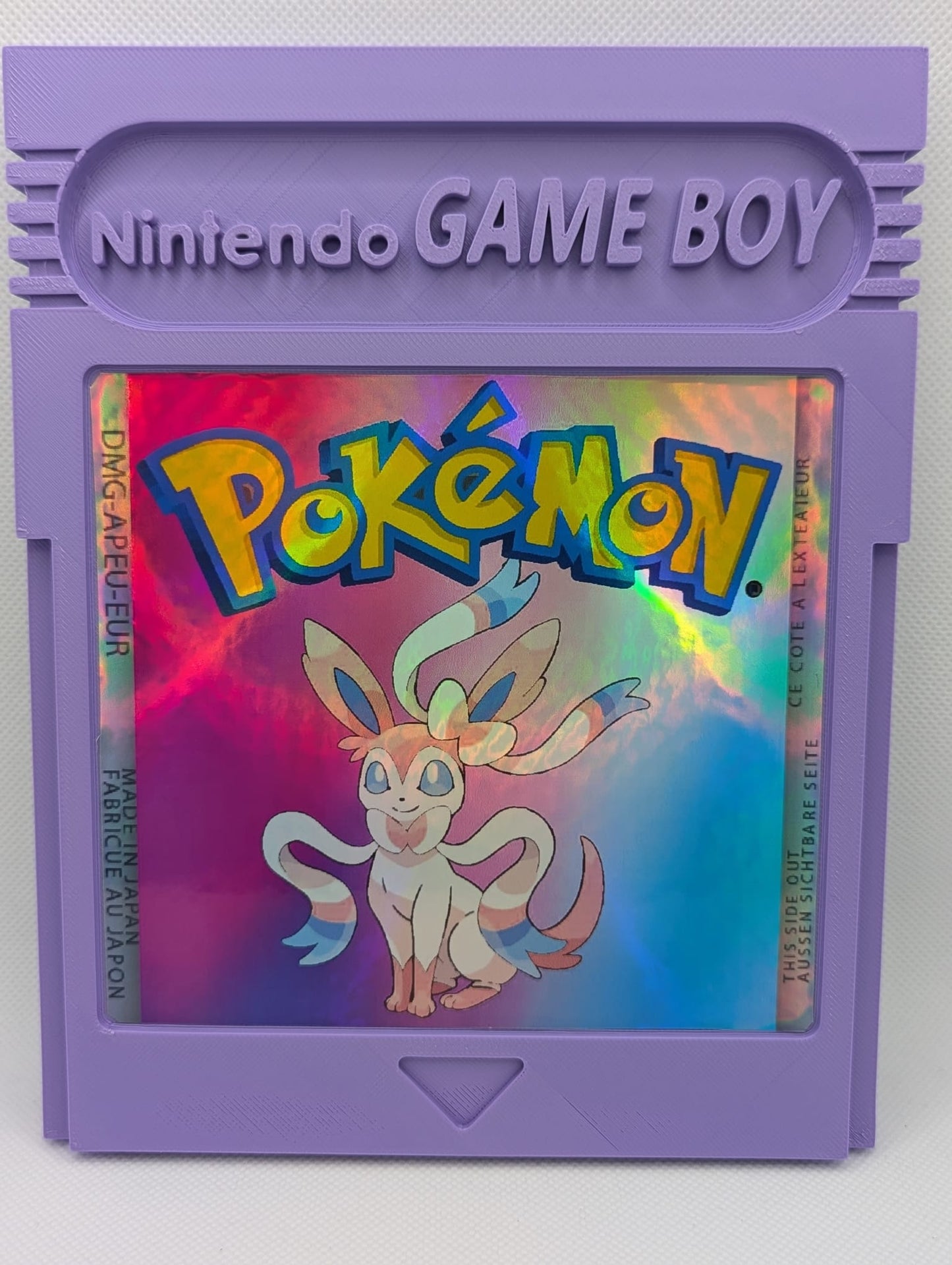 Oversized Sylveon Pokemon Cartridge Fanart