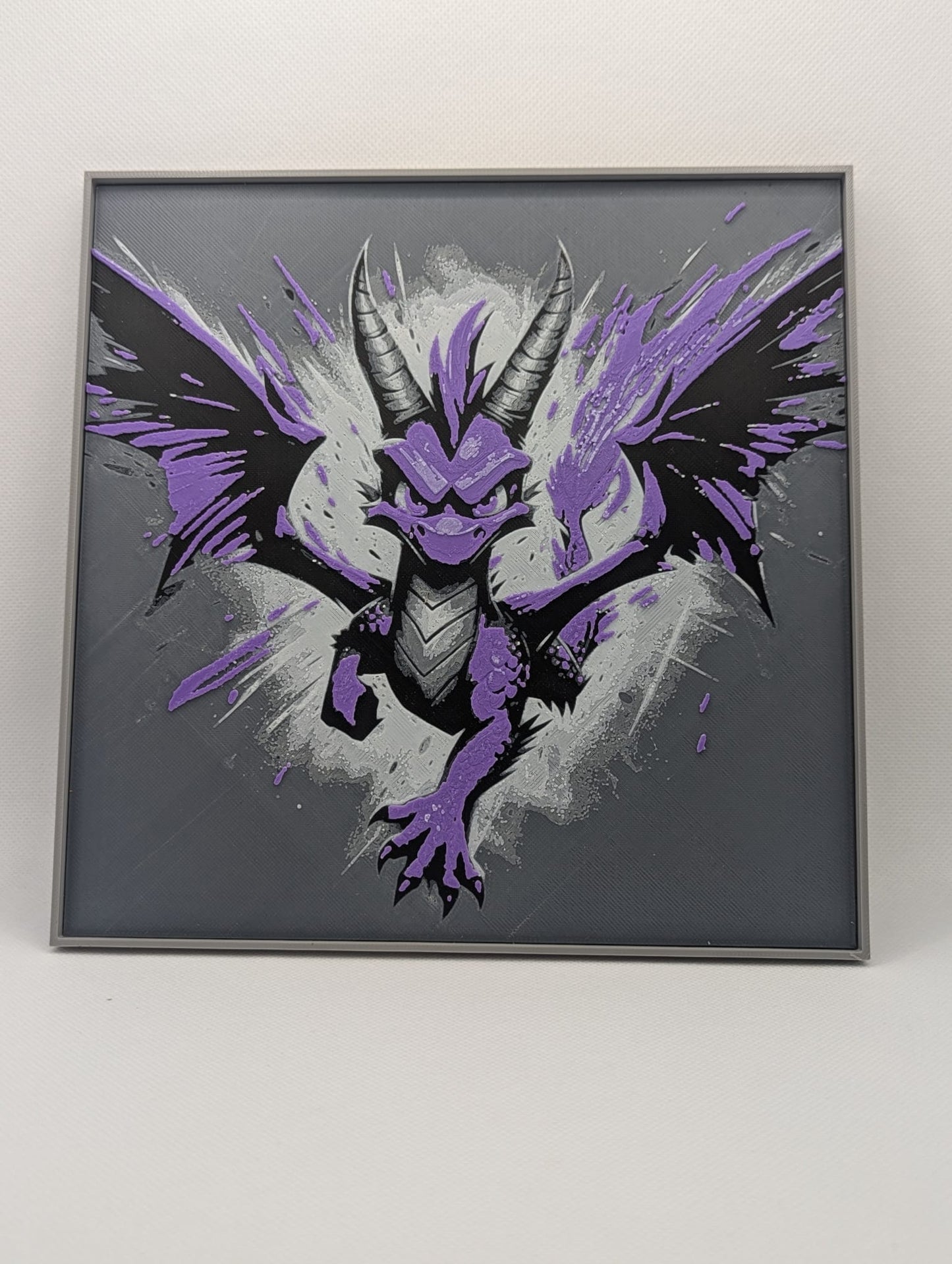 Spryo - 3D Printed 200x200mm Framed Wall Art