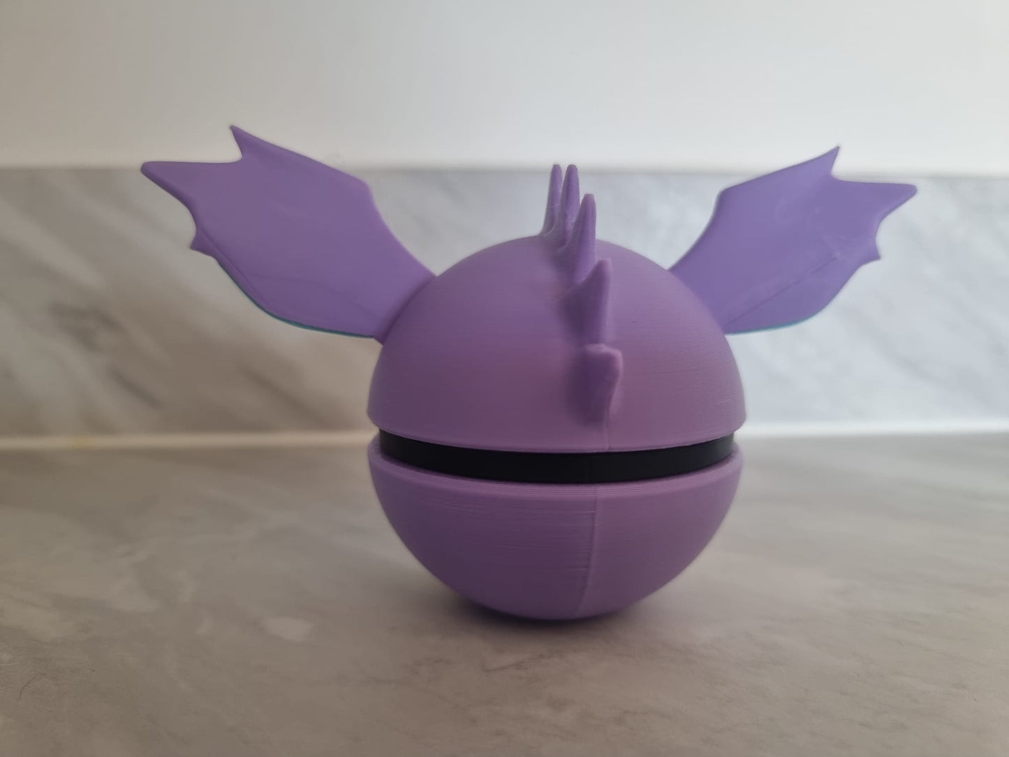 Nidoking inspired Pokemon Pokeball