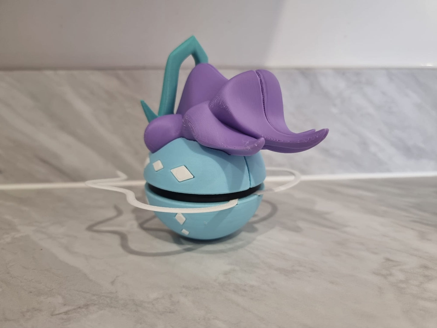 Suicune inspired Pokemon Pokeball
