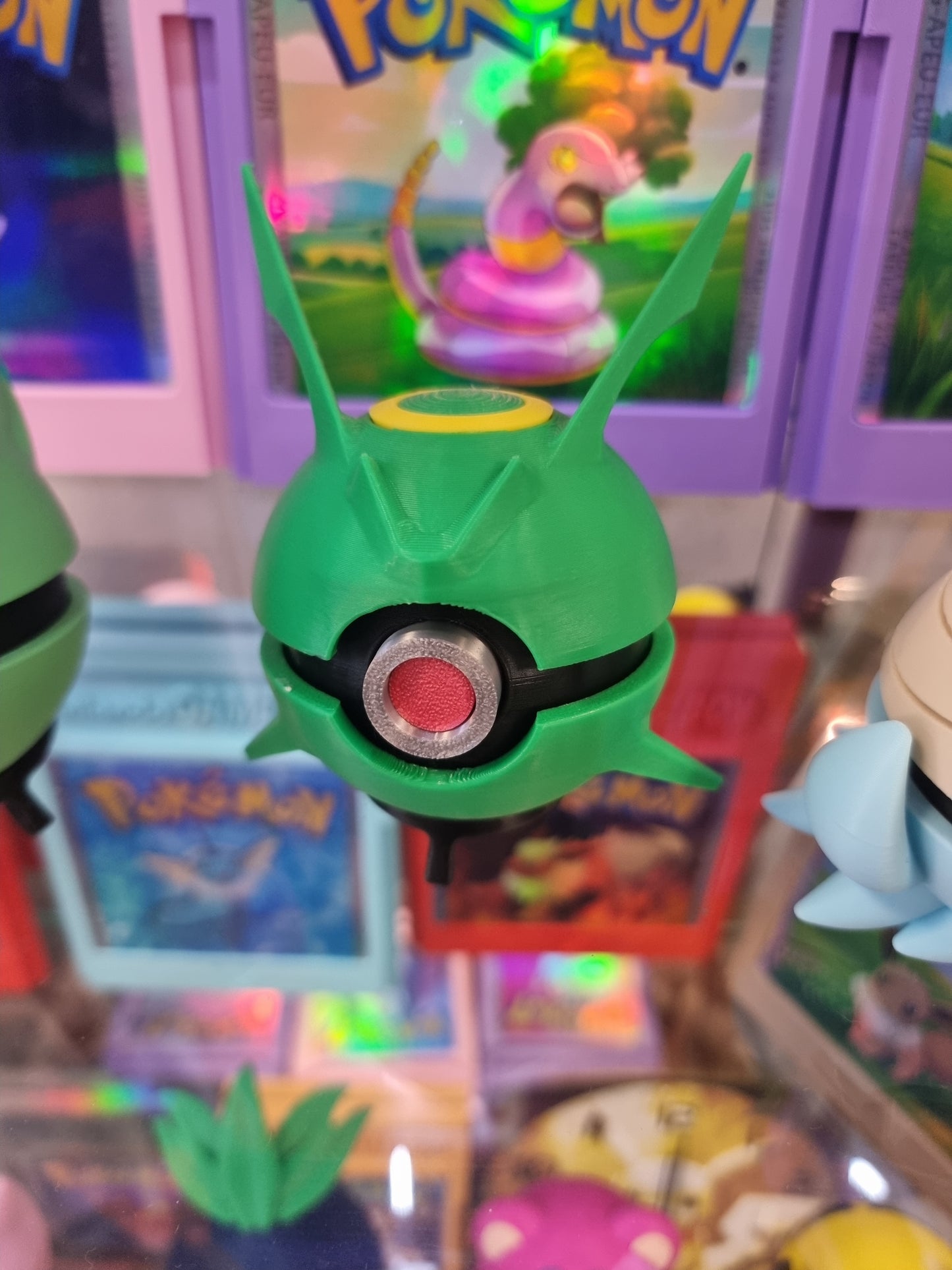 Rayquaza inspired Pokemon Pokeball.