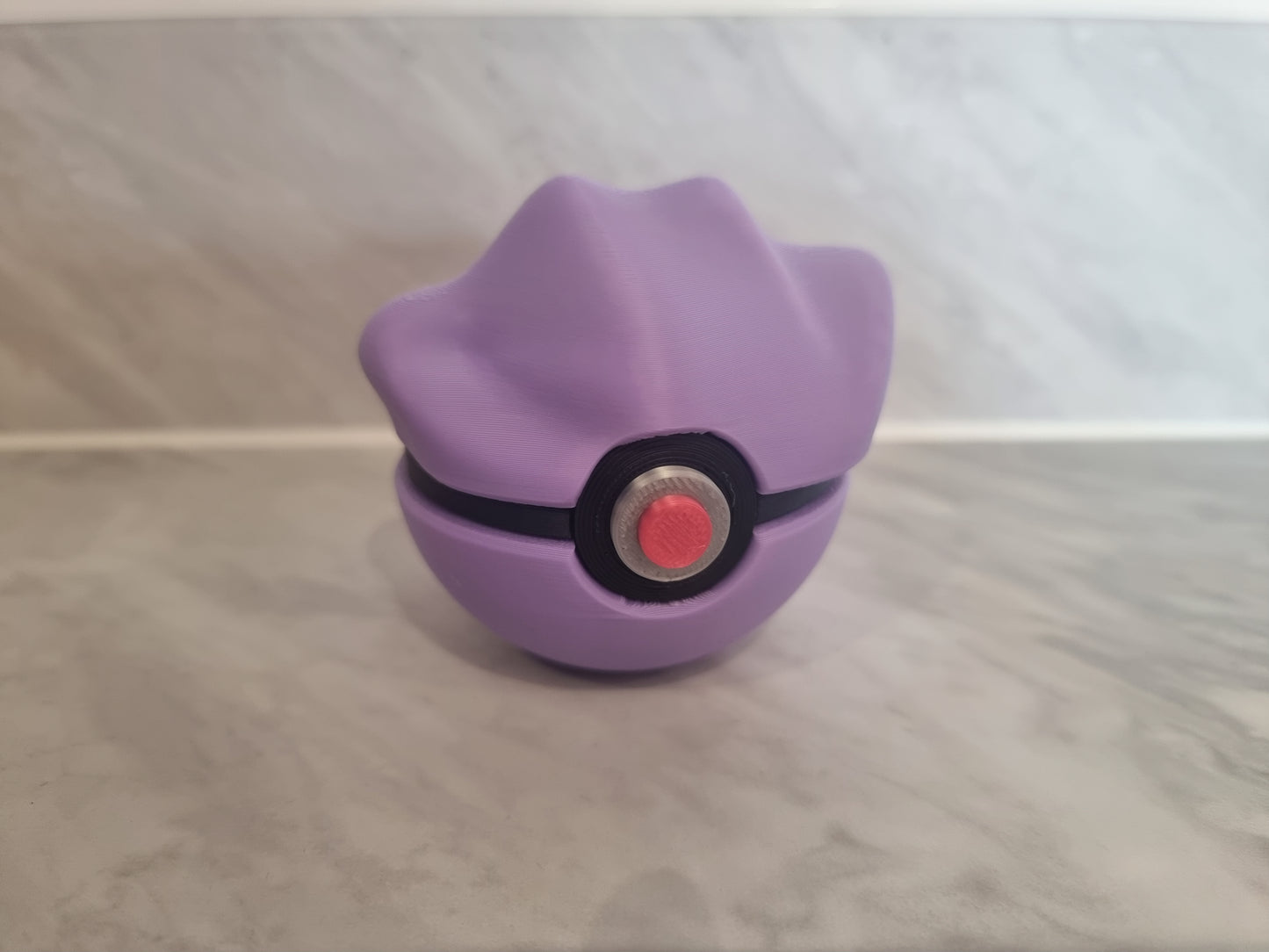 Ditto Inspired Pokemon Pokeball.