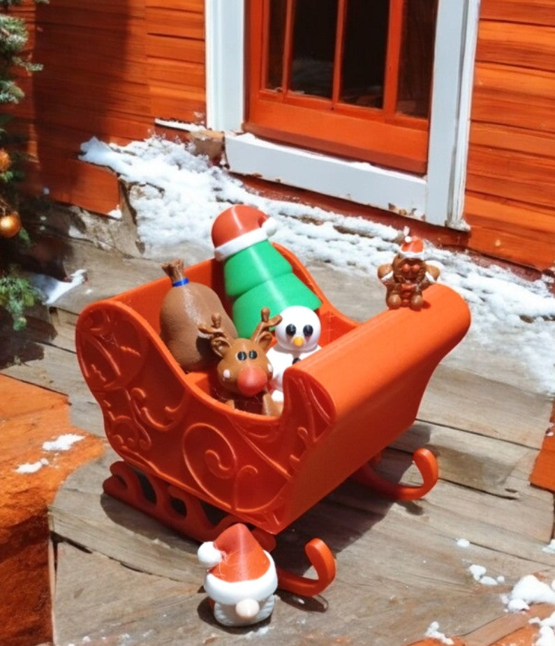 Christmas Sleigh for mini animals