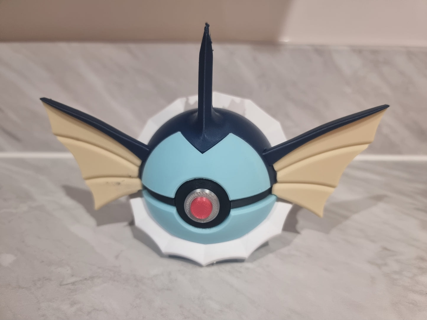 Vaporeon Inspired Pokemon Pokeball