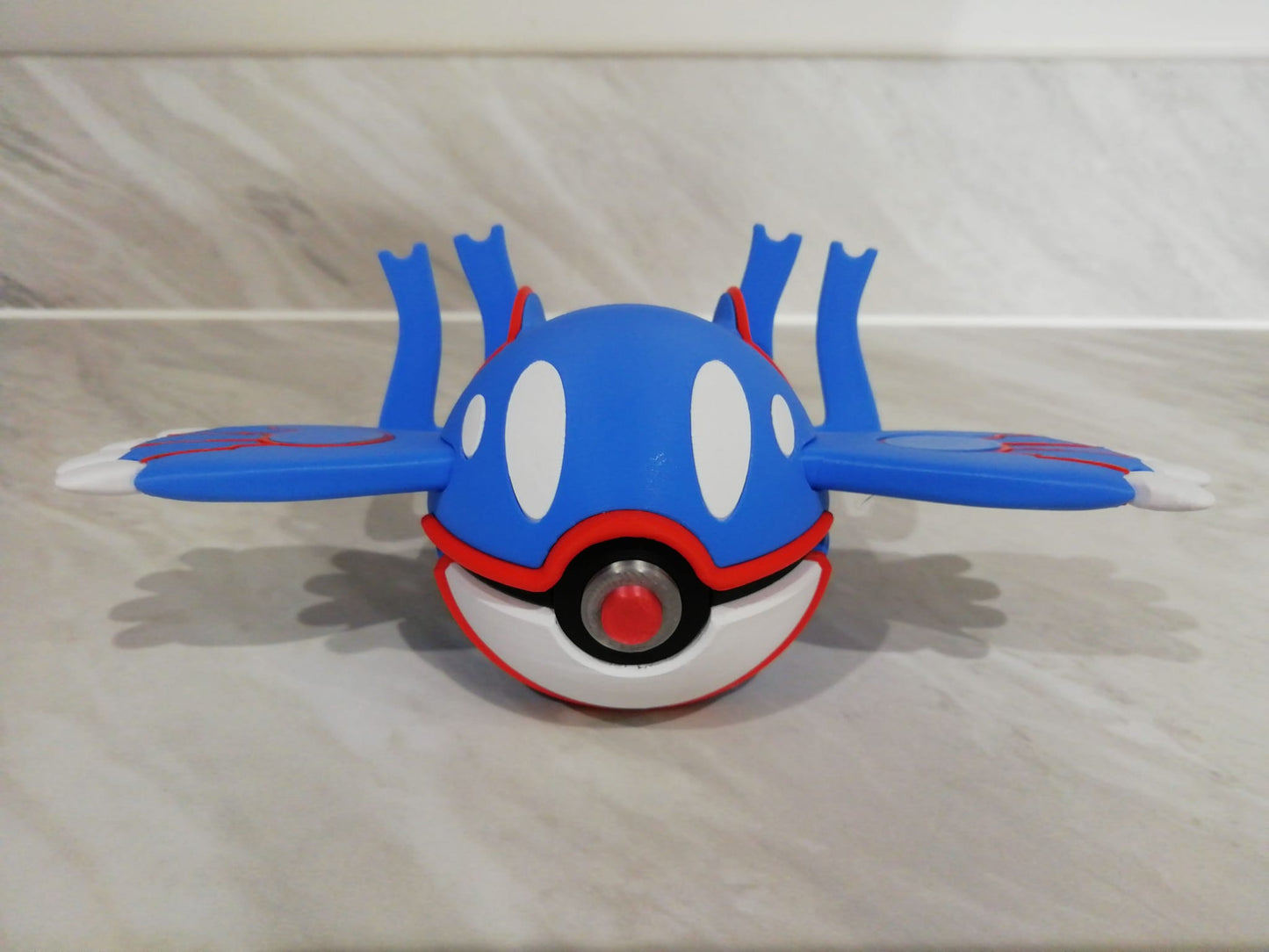 Kyogre inspired Pokemon Pokeball.