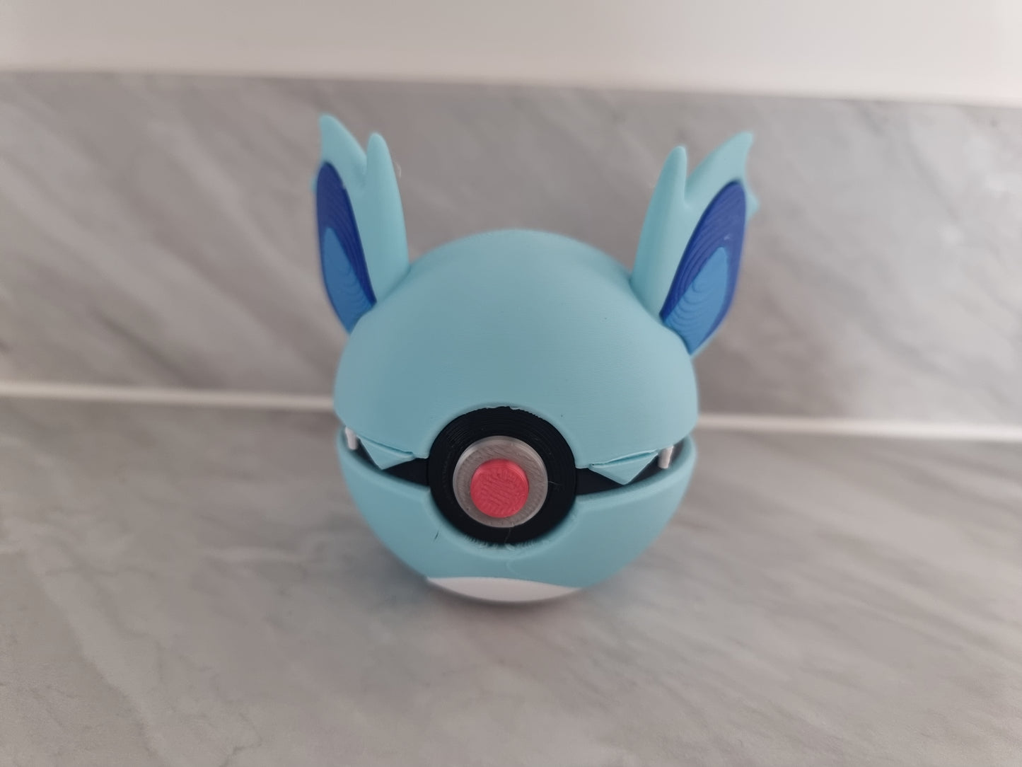 Nidorina Inspired Pokemon Pokeball.