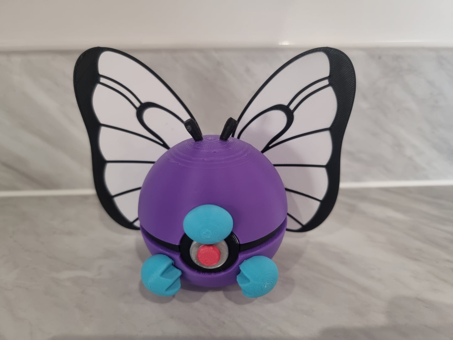 Butterfree Inspired Pokemon Pokeball