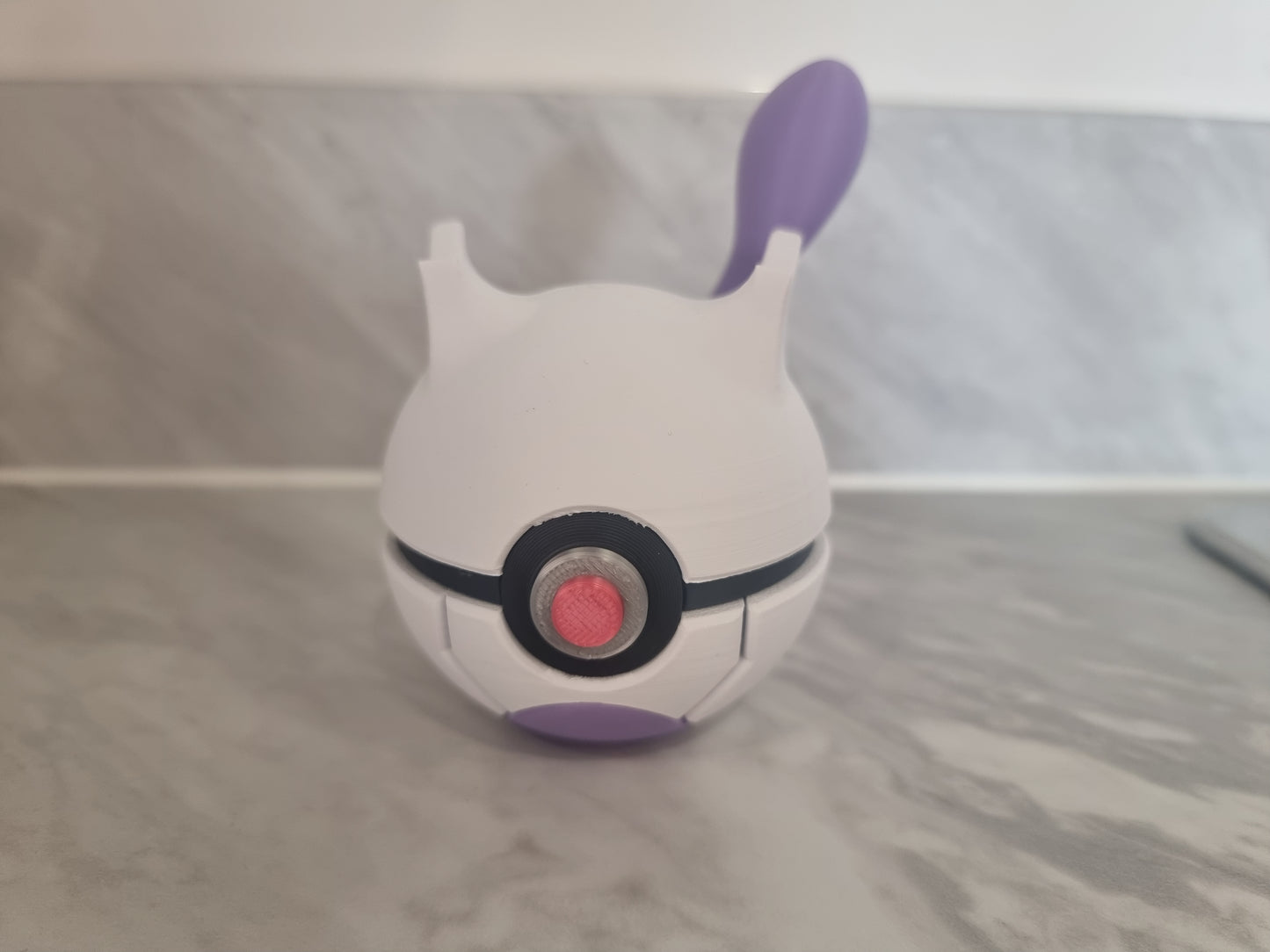 Mewtwo inspired Pokemon Pokeball.