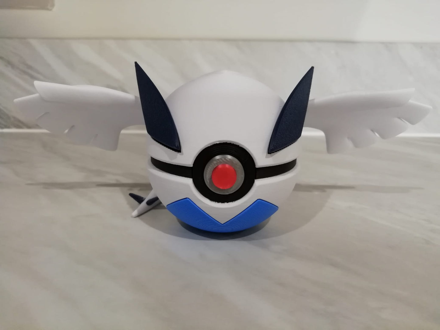 Lugia inspired Pokemon Pokeball.