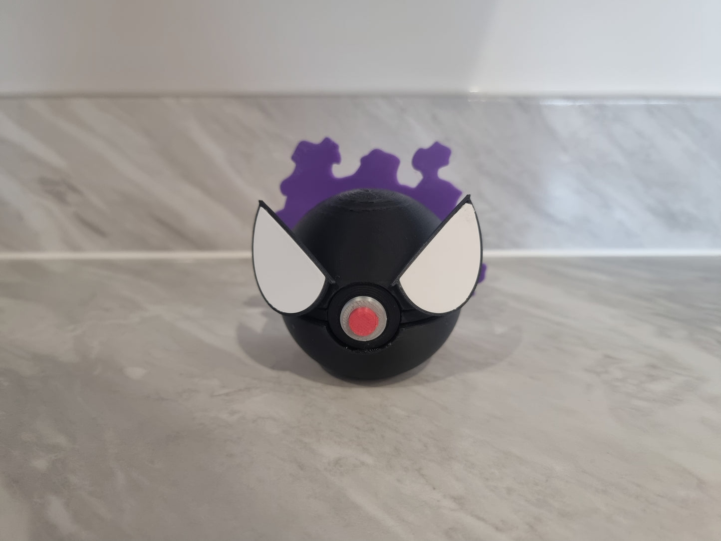 Ghastly Inspired Pokemon Pokeball