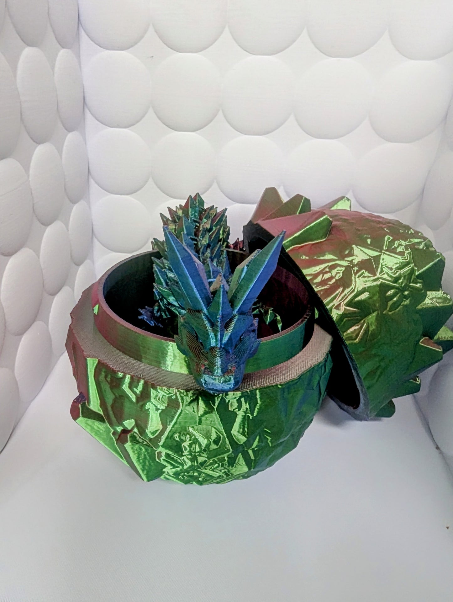 LARGE Articulating Crystal Dragon (FREE Crystal Egg)