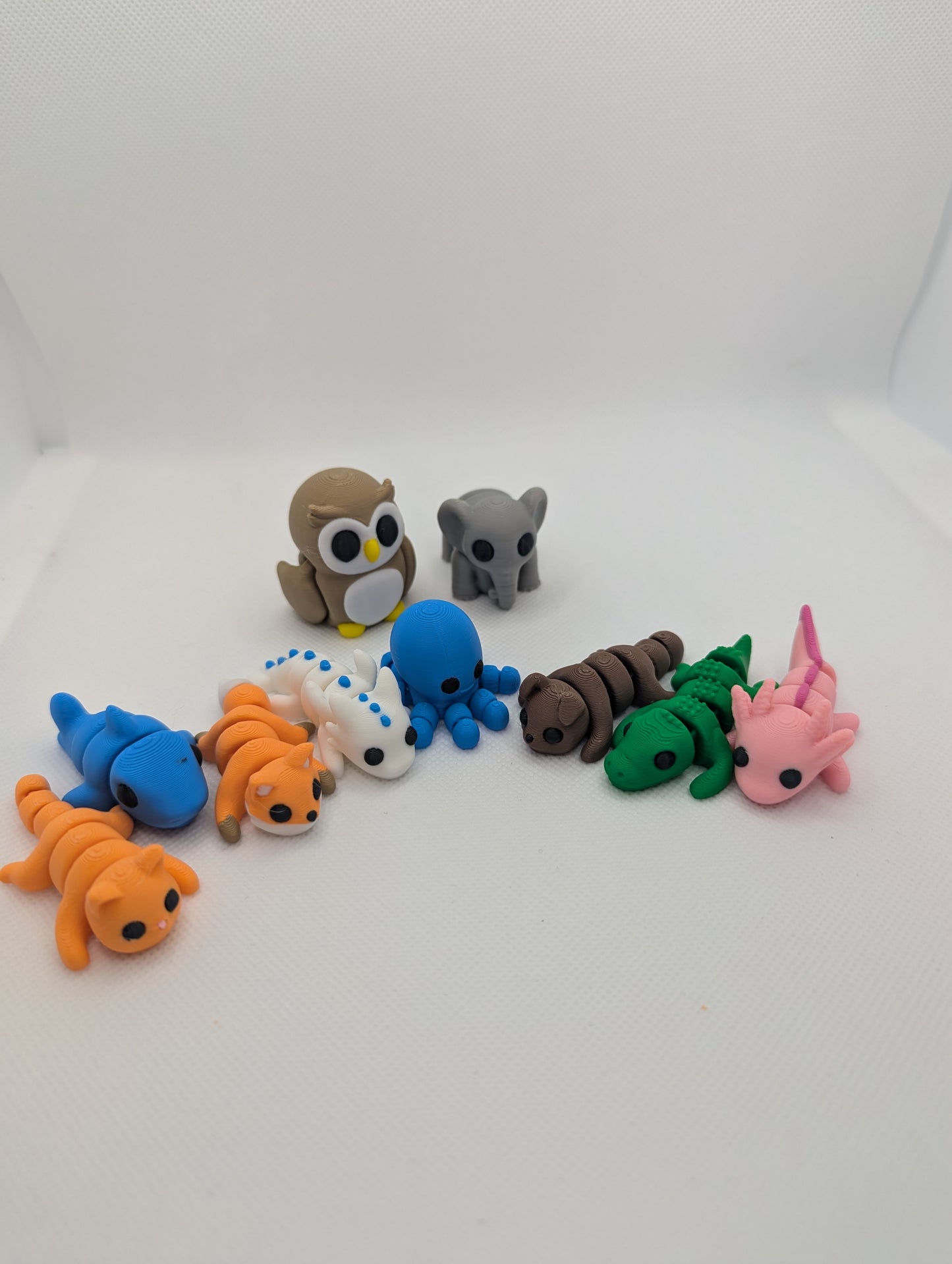 Bag 2! 10 miniature articulated Animals