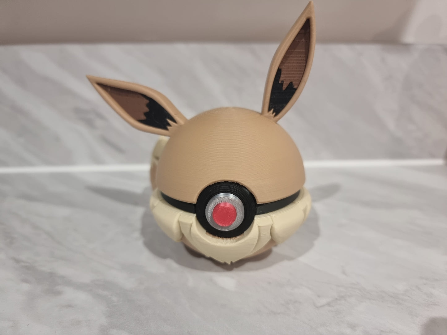 Eevee Inspired Pokemon Pokeball