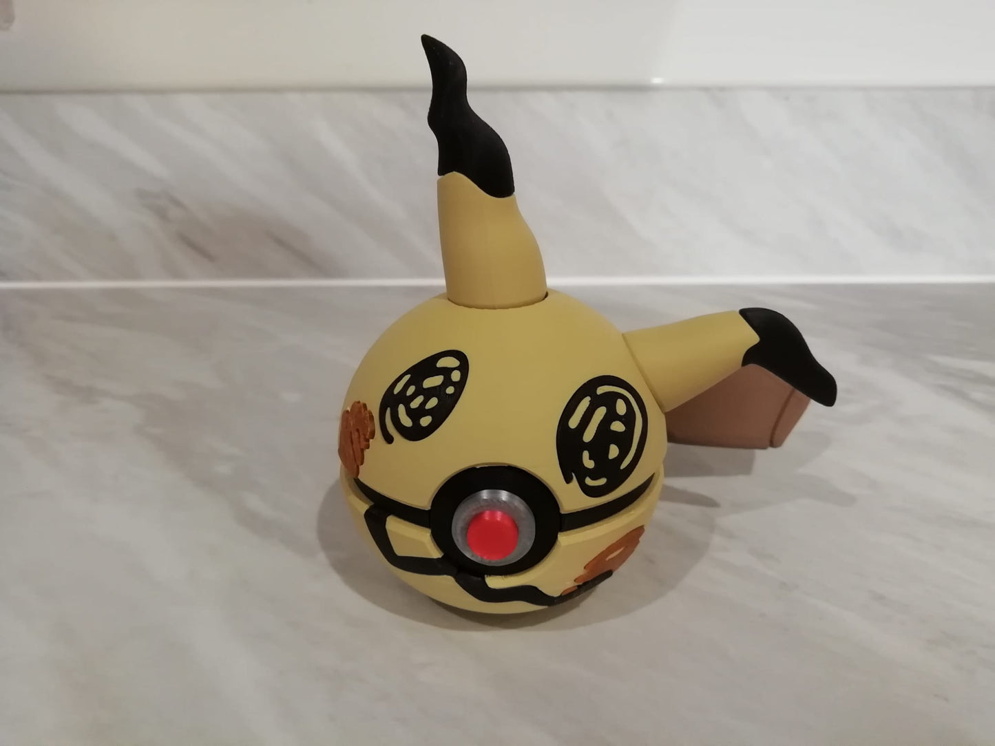 Mimikyu Inspired Pokemon Pokeball.