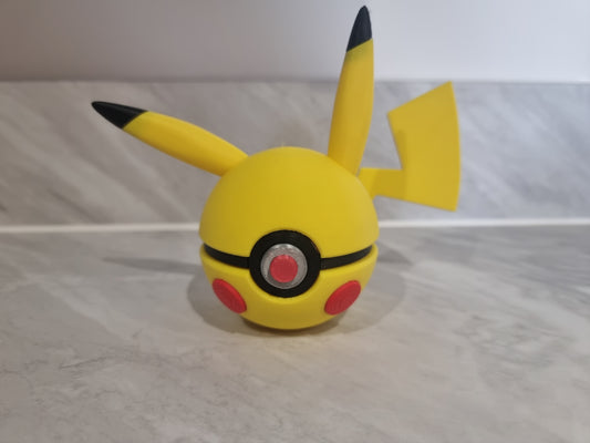 Pikachu Inspired Pokemon Pokeball