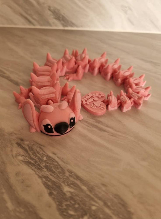 Angel Flexi Articulated Dragon - Lilo and Stitch