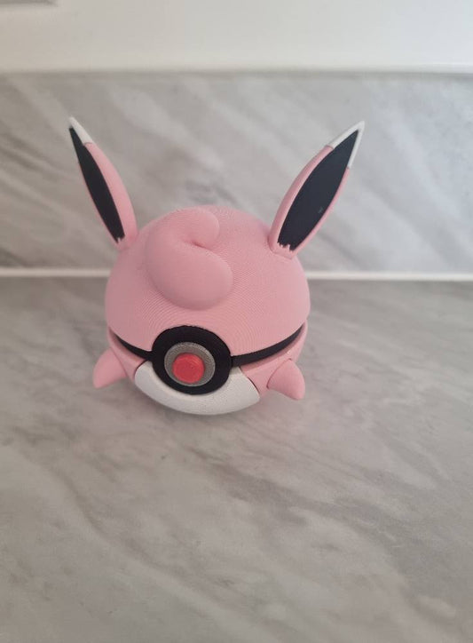 Wigglytuff inspired Pokemon Pokeball