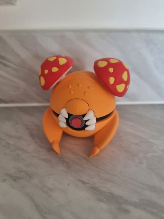 paras inspired Pokemon Pokeball