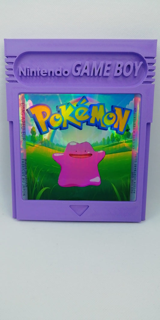 Oversized Ditto Pokemon Cartridge Fanart