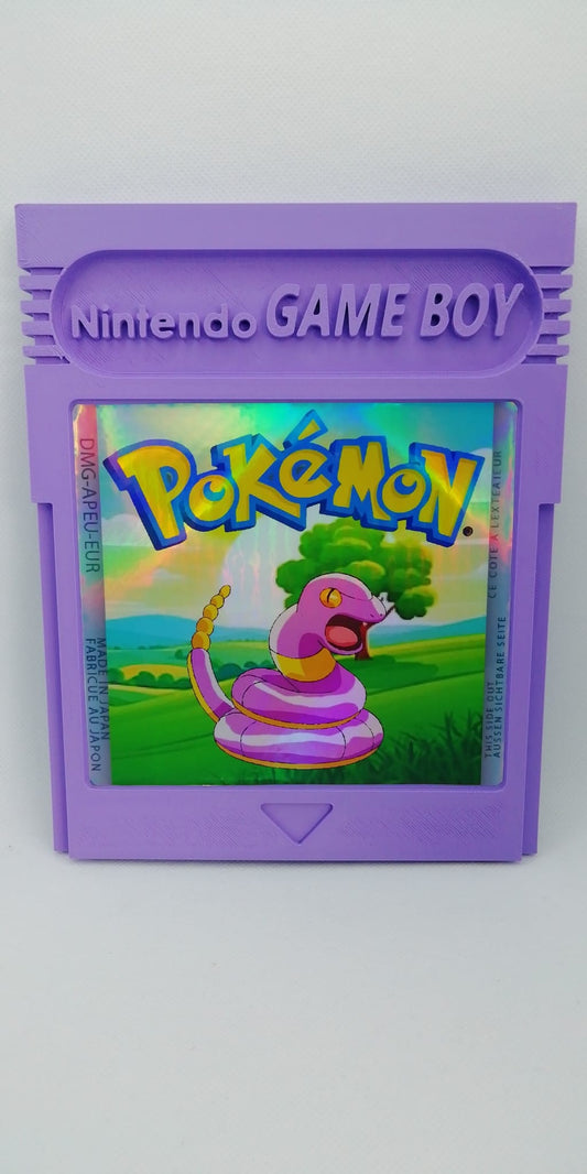 Oversized Ekans Pokemon Cartridge Fanart