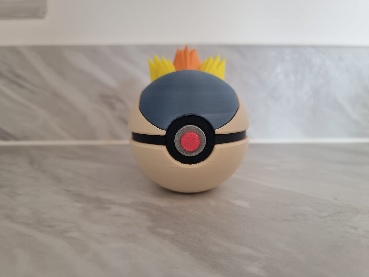 Cyndaquil inspired Pokemon Pokeball