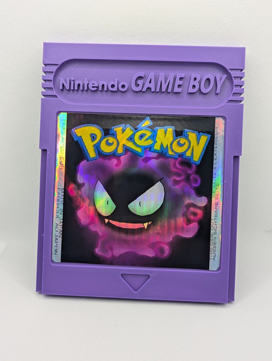 Oversized Ghastly Pokemon Inspired Cartridge Fanart