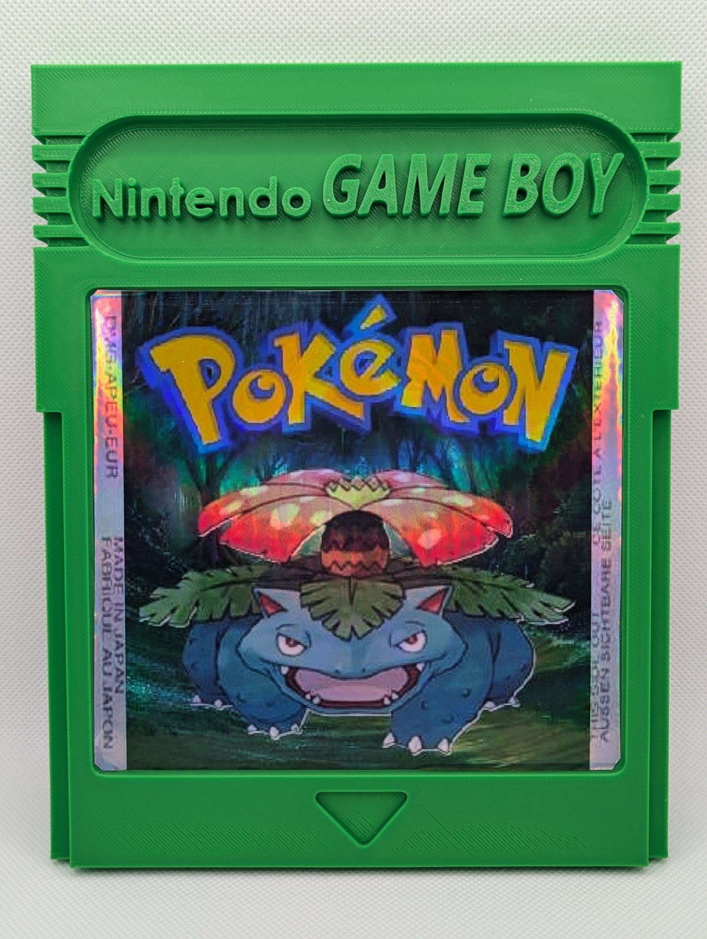 Oversized Venusaur Pokemon Inspired Cartridge Fanart