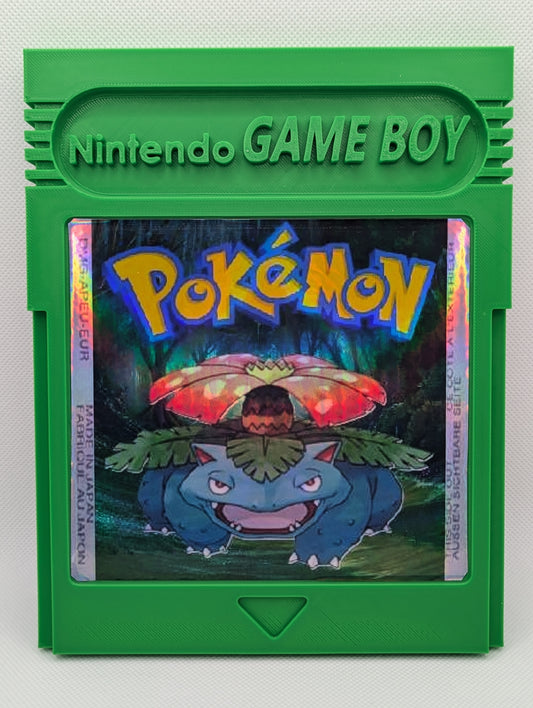 Oversized Venusaur Pokemon Inspired Cartridge Fanart