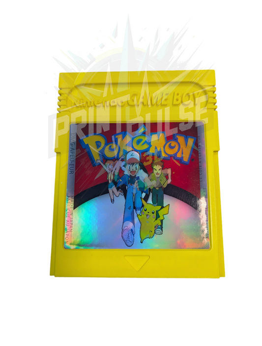 Oversized ASH special Pokemon Cartridge Fanart