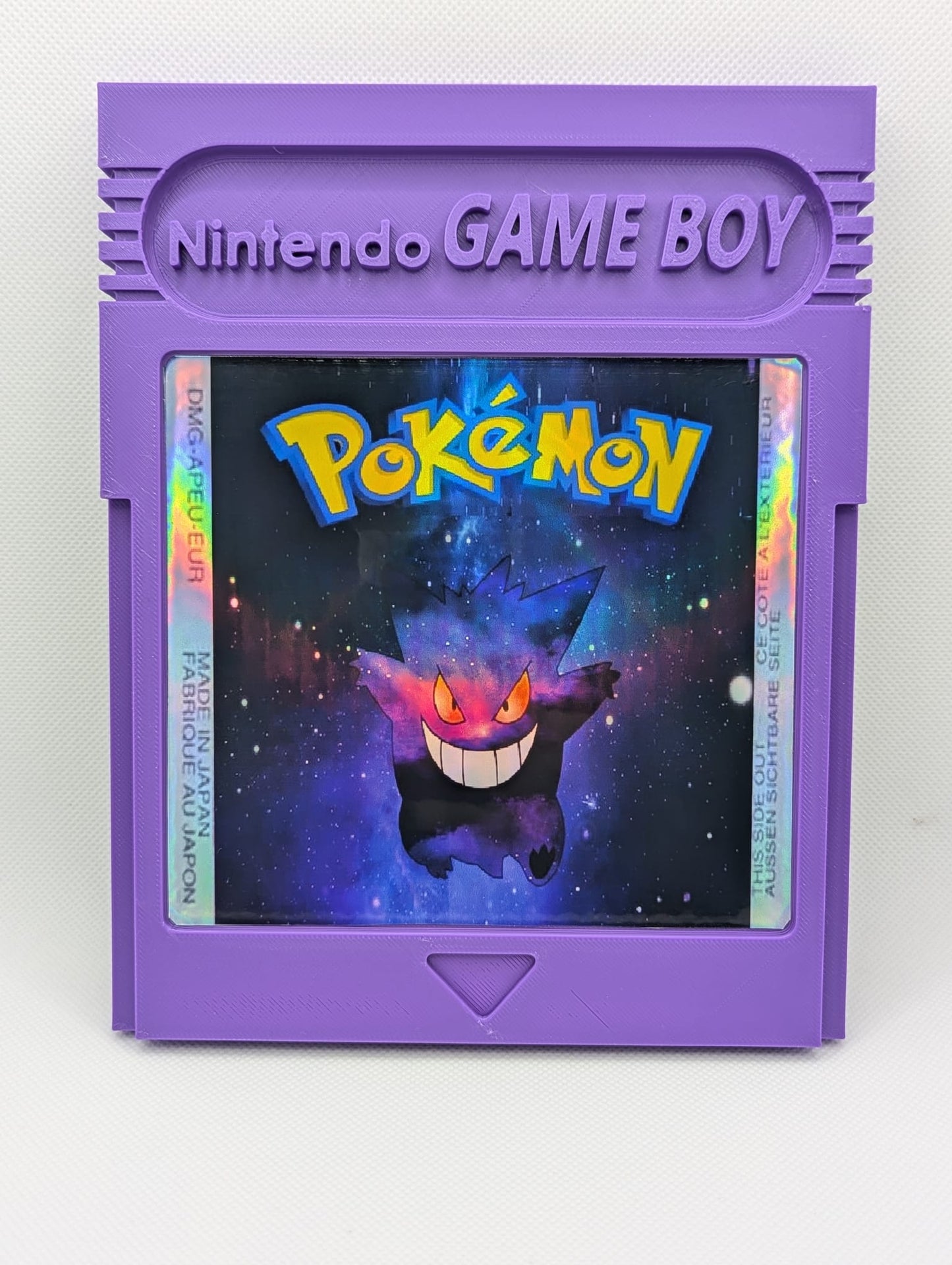 Oversized Gengar SPECIAL EDITION Pokemon Inspired Cartridge Fanart