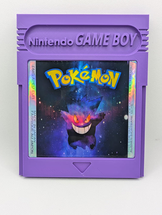 Oversized Gengar SPECIAL EDITION Pokemon Inspired Cartridge Fanart