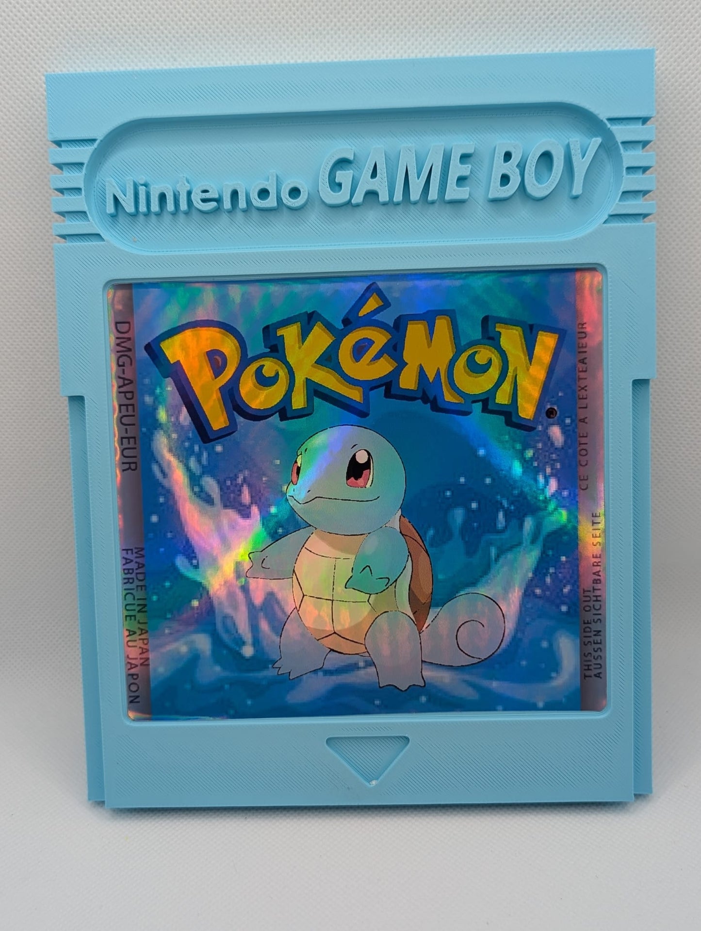 Oversized x3 Squirtle Evolution Bundle Pokemon Inspired Cartridge Fanart