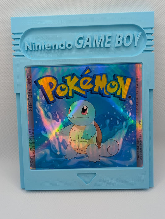 Oversized Squirtle Pokemon Inspired Cartridge Fanart