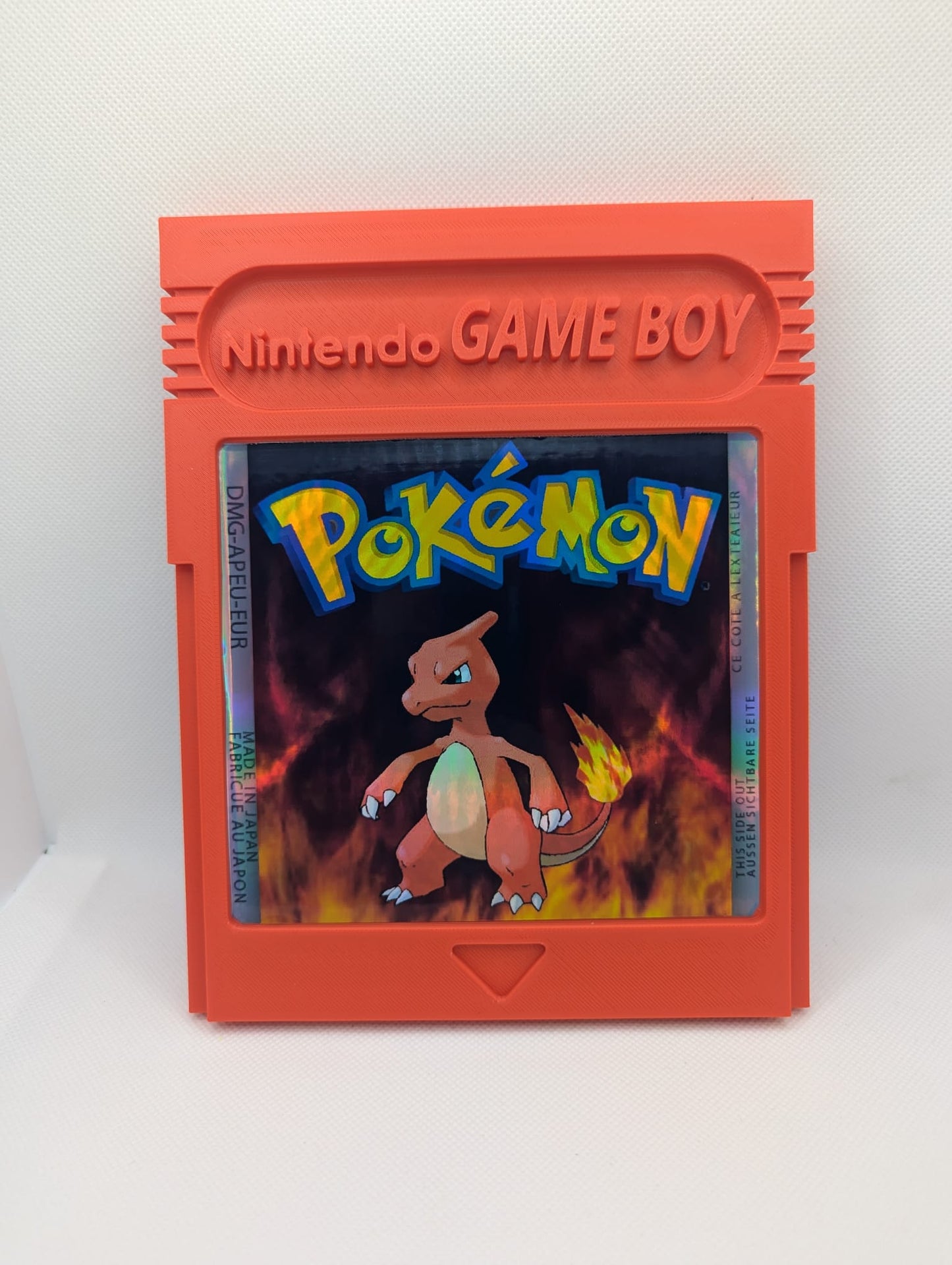 Oversized Charmeleon Pokemon Inspired Cartridge Fanart