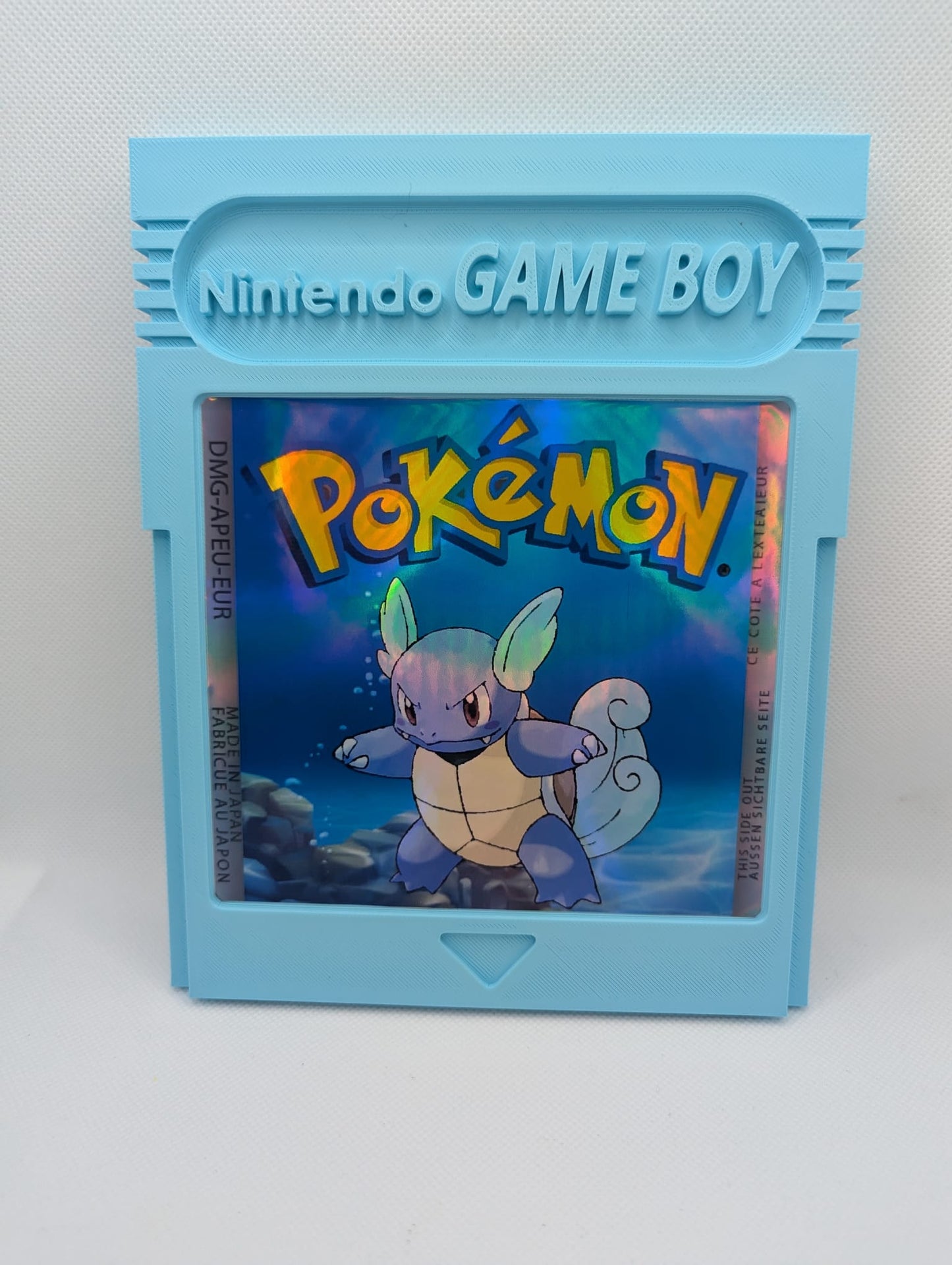 Oversized x3 Squirtle Evolution Bundle Pokemon Inspired Cartridge Fanart