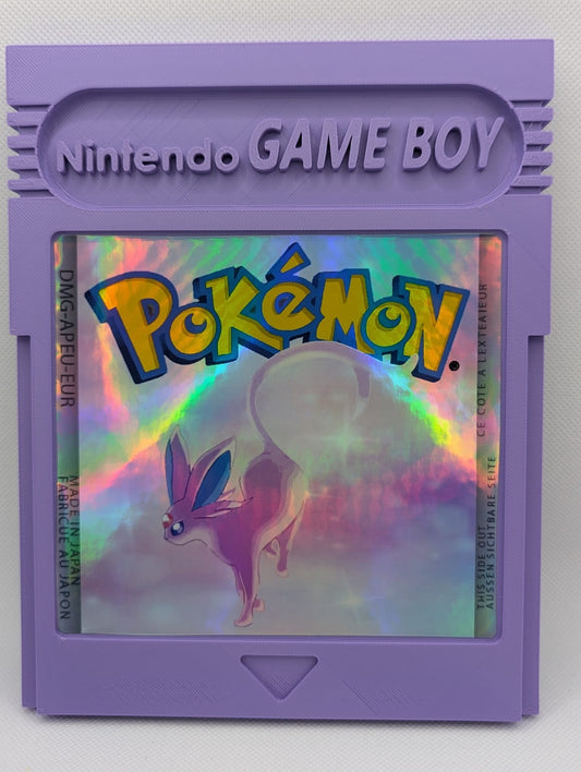 Oversized Espeon Pokemon Inspired Cartridge Fanart