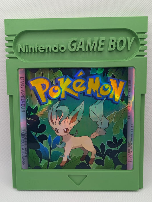 Oversized Leafeon Pokemon Cartridge Fanart