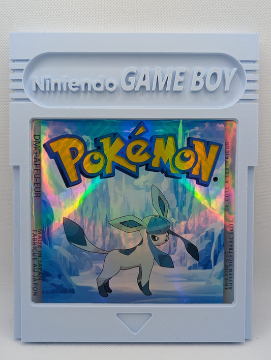 Oversized Glaceon Pokemon Cartridge Fanart