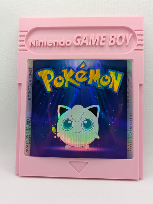 Oversized Jigglypuff Pokemon Cartridge Fanart