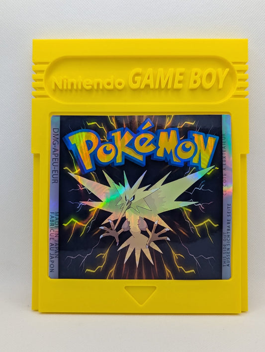 Oversized Zapdos Pokemon Cartridge Fanart