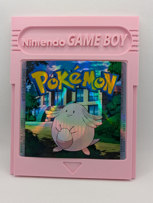 Oversized Chansey Pokemon Cartridge Fanart